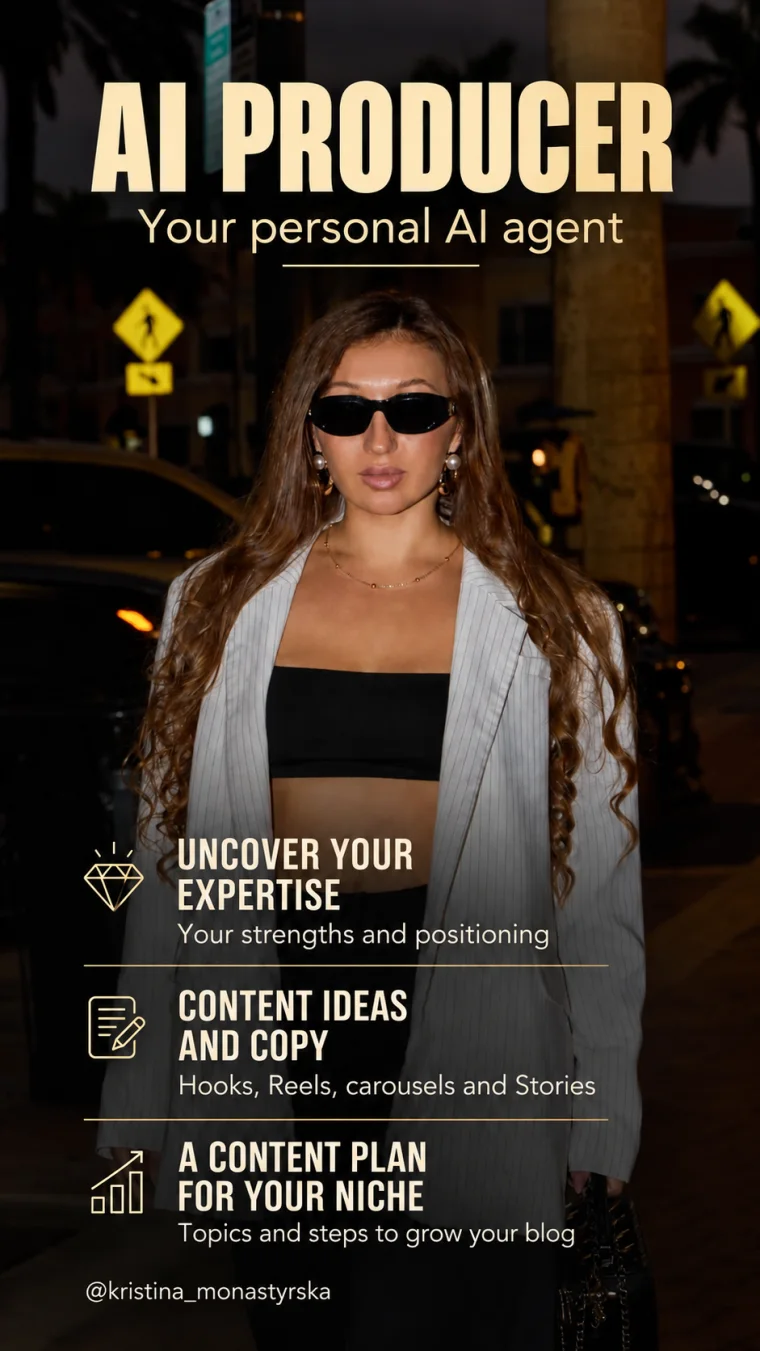 AI producer. Your personal AI agent